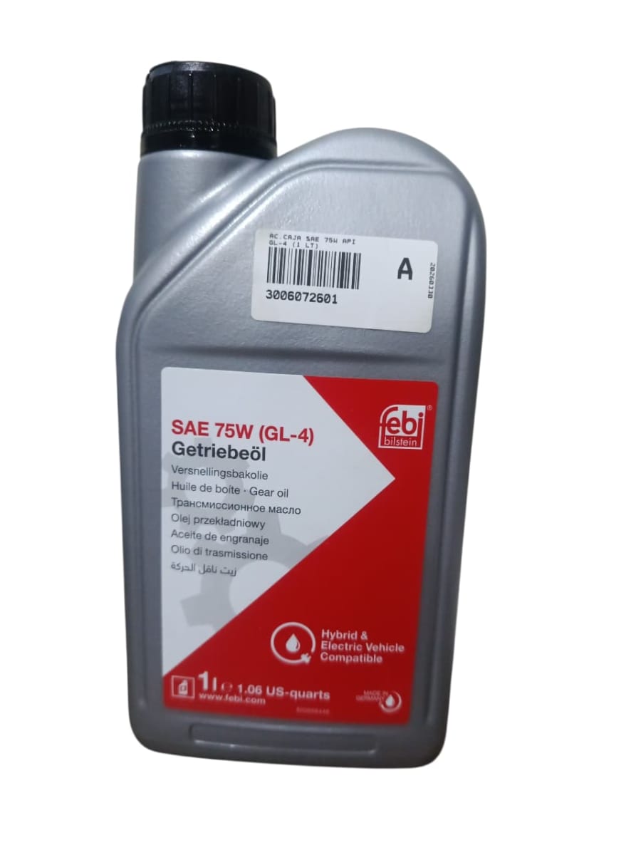 Aceite de Caja SAE 75W API GL-4 (1 LT)3