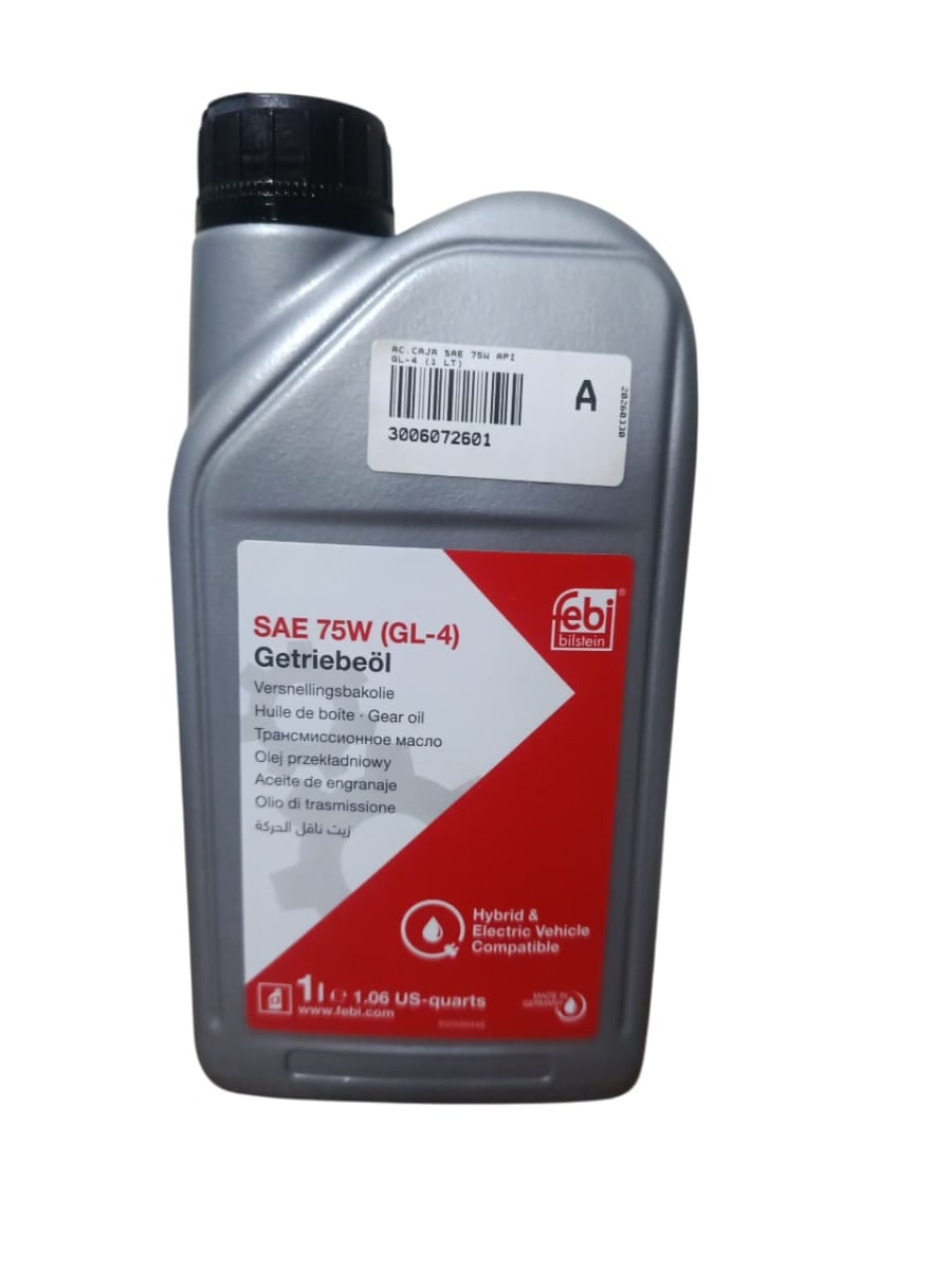 Aceite de Caja SAE 75W API GL-4 (1 LT) 0