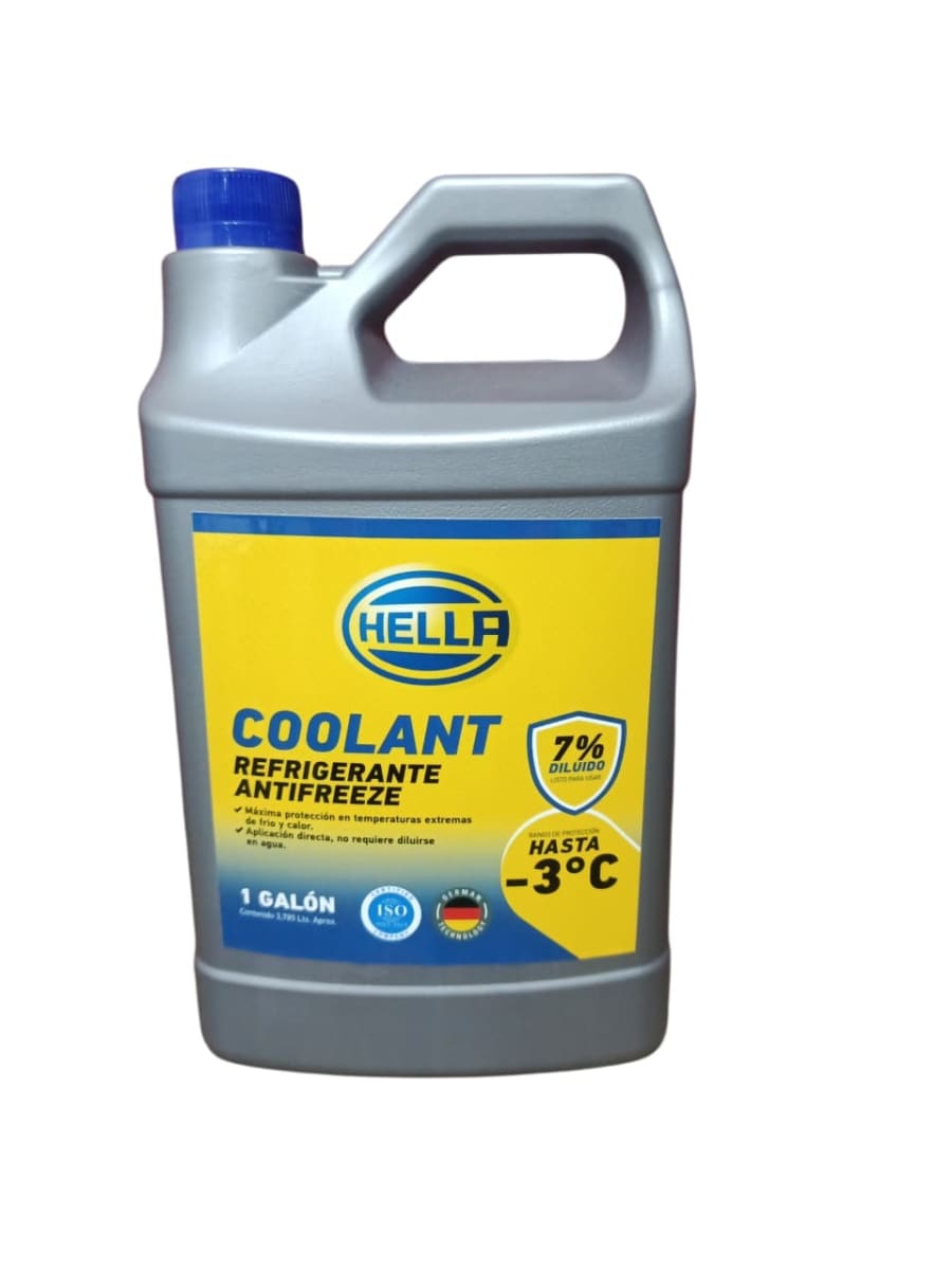 ADITIVO RADIADOR  COOLANT(-3º)(3.7 LTS) HELLA 0