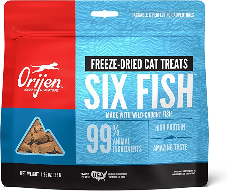 Orijen Cat Treats Six Fish