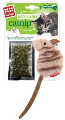 GiGwi - Refillable Catnip Mouse