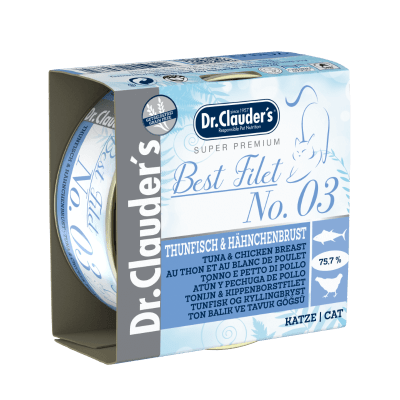 Dr. Clauder's - Best Filet #03 Atún & Pollo1