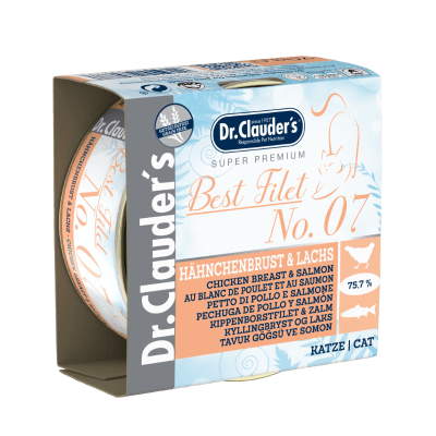 Dr. Clauder's - Best Filet #07 Pollo & Salmón