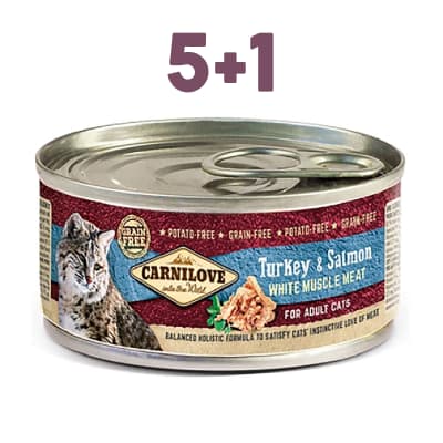 Carnilove - Turkey & Salmon 5+1