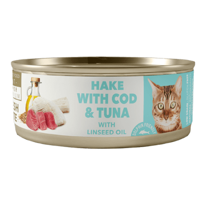 Amity - Hake with Cod & Tuna Sterilized