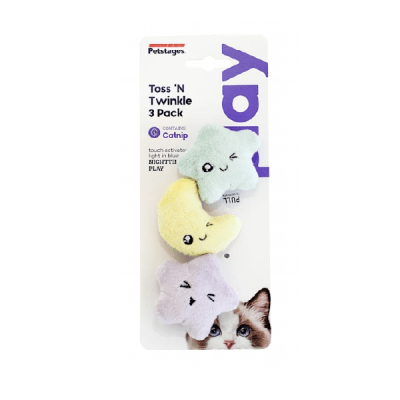 Petstages - Toss 'N Twinkle 3 Pack
