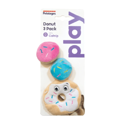 Petstages - Donut 3 Pack