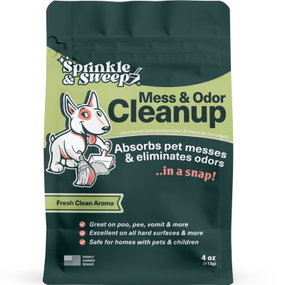 Sprinkle & Sweep - Mess & Odor Cleanup