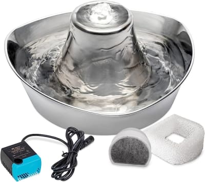 PetSafe - Drinkwell Seaside Stainless Fountain