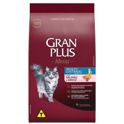 Gran Plus - Adulto Castrado Salmón & Arroz1