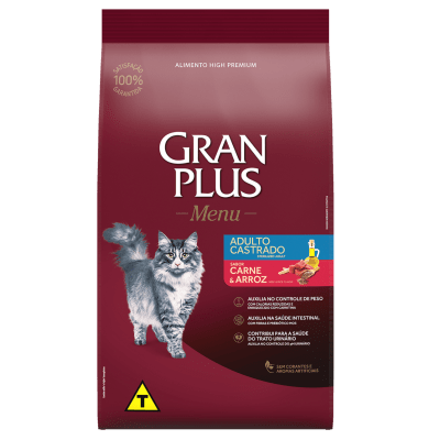 Gran Plus - Adulto Castrado Carne & Arroz1