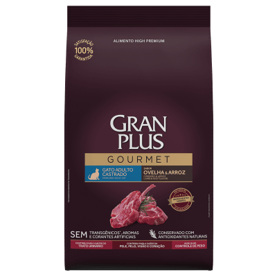 Gran Plus - Gourmet Adulto Castrado Oveja & Arroz
