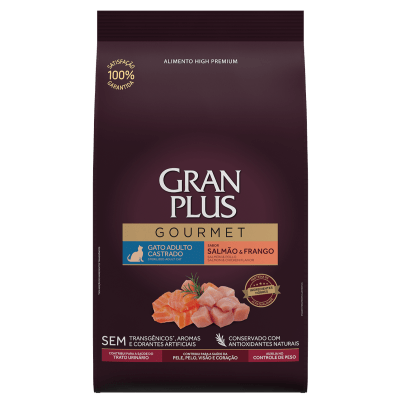 Gran Plus - Gourmet Adulto Castrado Salmón & Pollo