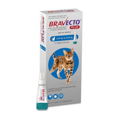 Bravecto Plus - 2.8kg-6.25kg