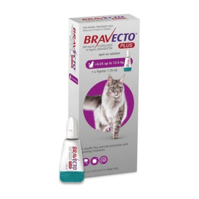 Bravecto Plus - 6.25kg-12.5kg