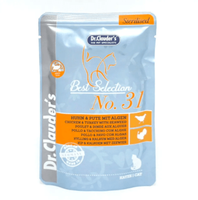 Dr. Clauder's - Best Selection #31 Pollo, Pavo & Algas1