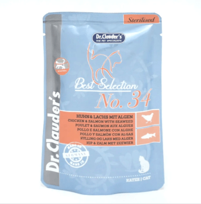 Dr. Clauder's - Best Selection #34 Pollo, Salmon & Algas1