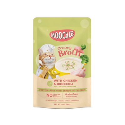 Moochie - Creamy Broths Chicken & Broccoli