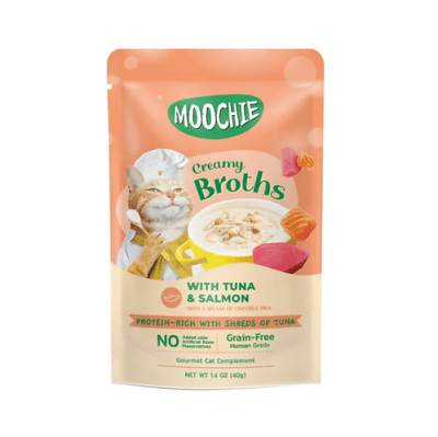 Moochie - Creamy Broths Tuna & Salmon