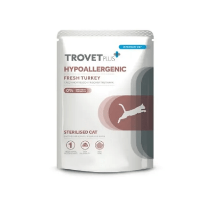 Trovet Plus - Hypoallergenic Fresh Turkey Sterilised Pouch