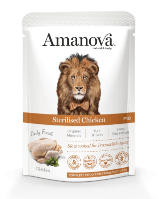 Amanova - Sterilised Chicken Pouch1