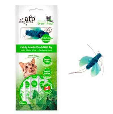AFP - Green Rush Catnip with Toy