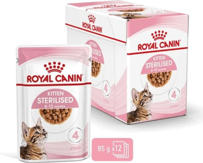 Royal Canin - FHN Kitten Sterilised Gravy (Caja x12)