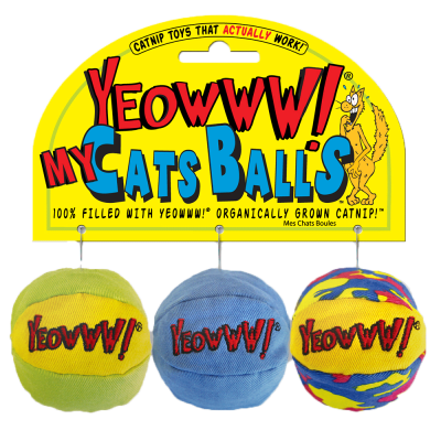 Yeowww! - My Cats Balls 3 Pack