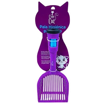 Cute Cat - Pala con Dispensador de Bolsas