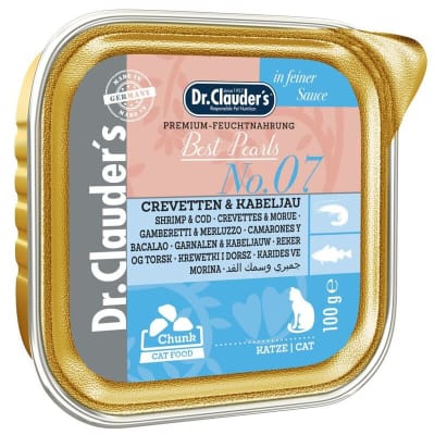Dr. Clauder's - Best Pearls #07 Camarones & Bacalao