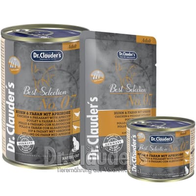 Dr. Clauder's - Best Selection #07 Pollo, Faisán & Albaricoque