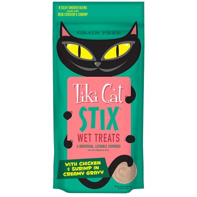 Tiki Cat - Stix Treats Chicken & Shrimp
