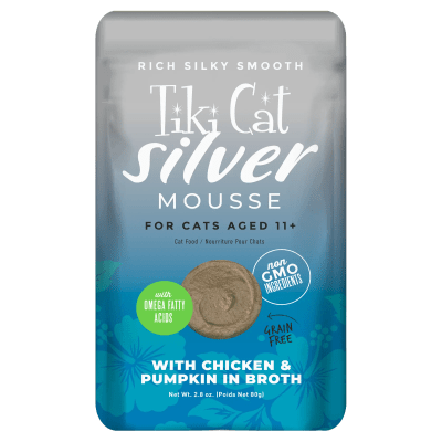 Tiki Cat - Silver Mousse Chicken & Pumpkin