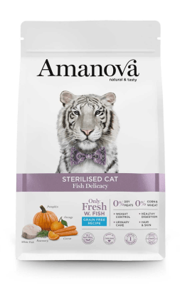 Amanova - Adult Sterilised Fish Delicacy