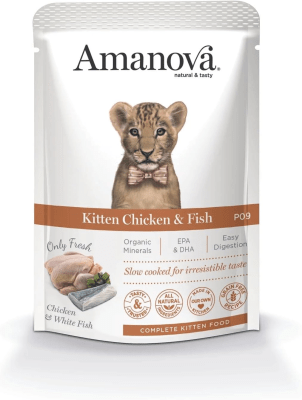 Amanova - Kitten Chicken & Fish Pouch