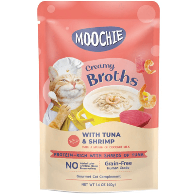 Moochie - Creamy Broths Tuna & Shrimp