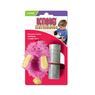 Kong - Refillable Fuzzy Slipper