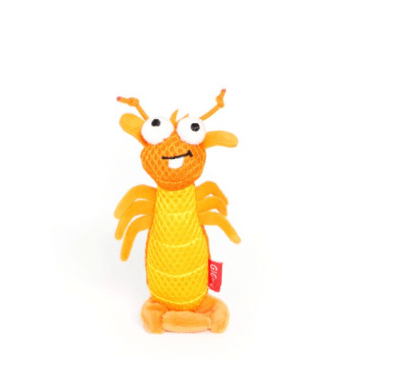 GiGwi - Dental Mesh' Catnip Orange Shrimp1