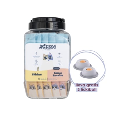Miusse - Chicken + Salmon & Seafish Mix Jar