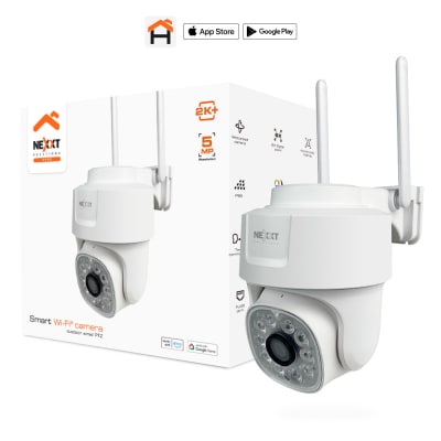 Nexxt Home - Cámara de Exterior con Luces