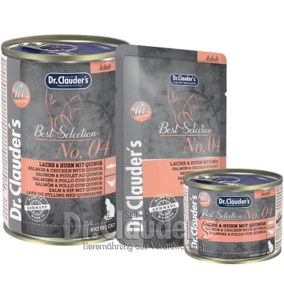 Dr. Clauder's - Best Selection #04 Salmón, Pollo & Quinua