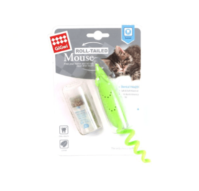 GiGwi - Mouse Roll-tailed Refillable Catnip