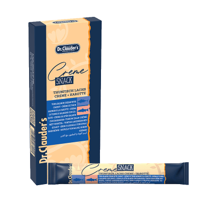 Dr. Clauder's - Creme Snack Atún, Salmón & Zanahoria1