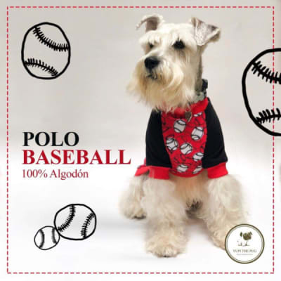 Yupi The Pug - Polo Baseball1