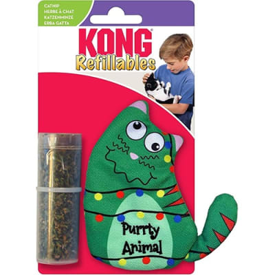 Kong - Holiday Refillable Purrsonality1