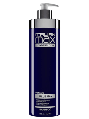 Italian Max Professional Shampoo Blue Max Platinum 500 ml