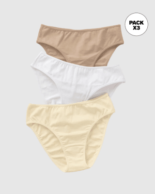 Pack x 3 calzones tipo bikini con buen cubrimiento1