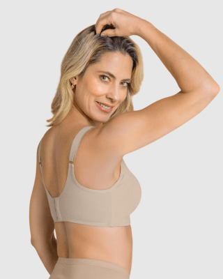 Brasier de alto cubrimiento elaborado en algodón