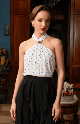 Blusa Doroty Lunares1