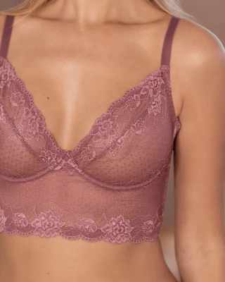 Bustier Siempre Sexy en encaje elástico